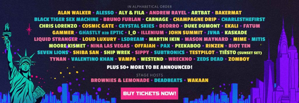 lineup electric zoo 2021