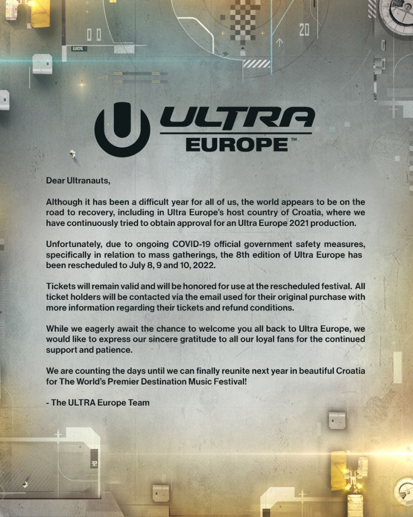 ultra europe statement
