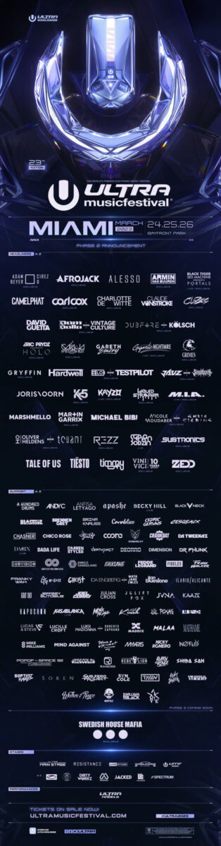 UMF 2023 lineup