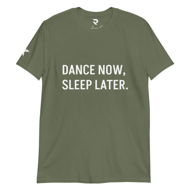 DANCE NOW, SLEEP LATER Short-Sleeve Unisex T-Shirt - Image 7