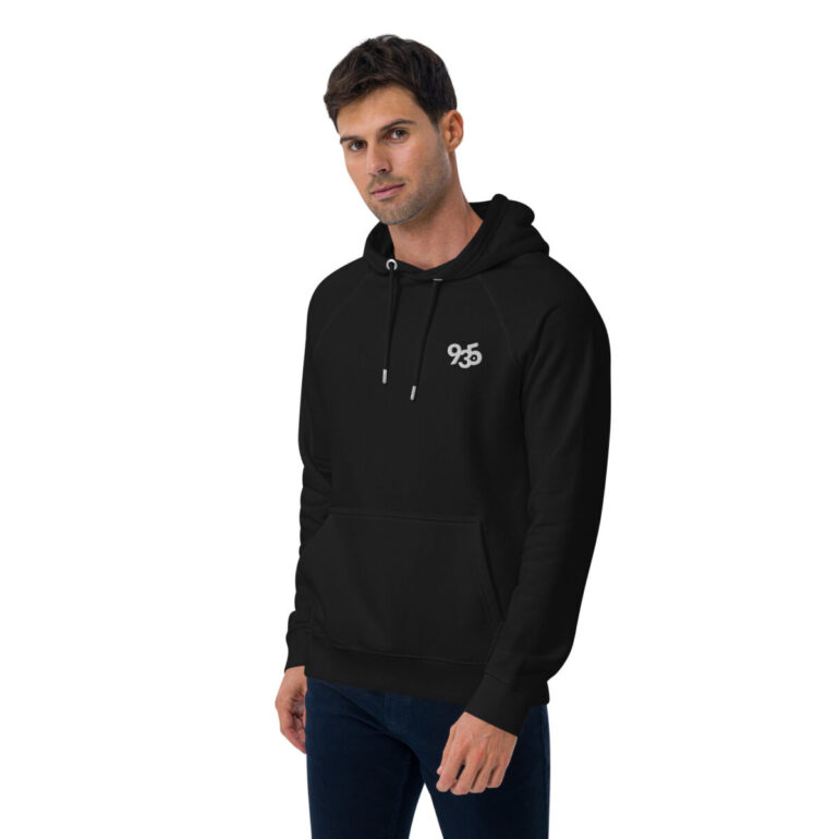 935 Unisex eco raglan hoodie - Image 6