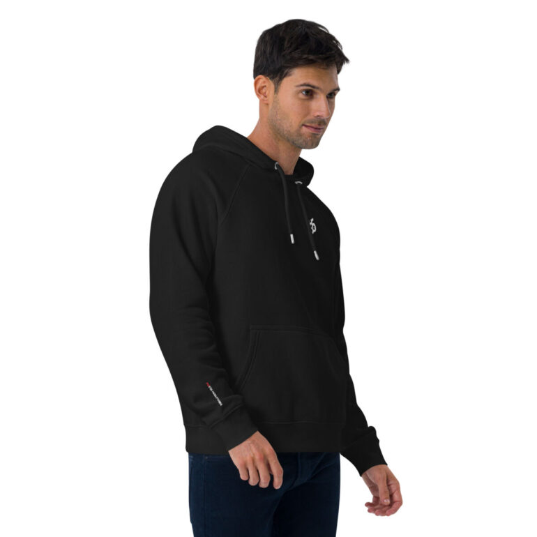 935 Unisex eco raglan hoodie - Image 7