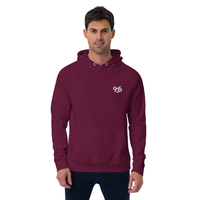 935 Unisex eco raglan hoodie - Image 10