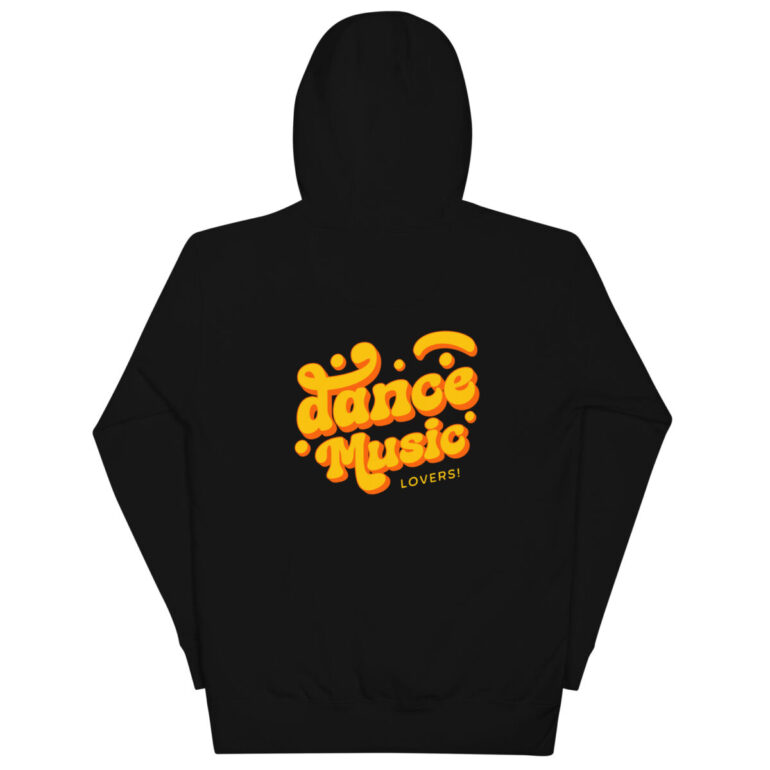 DANCE MUSIC LOVERS Unisex Hoodie - Image 2