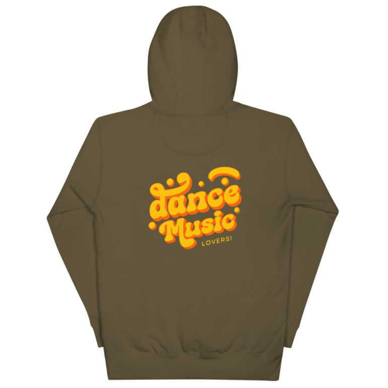 DANCE MUSIC LOVERS Unisex Hoodie - Image 8