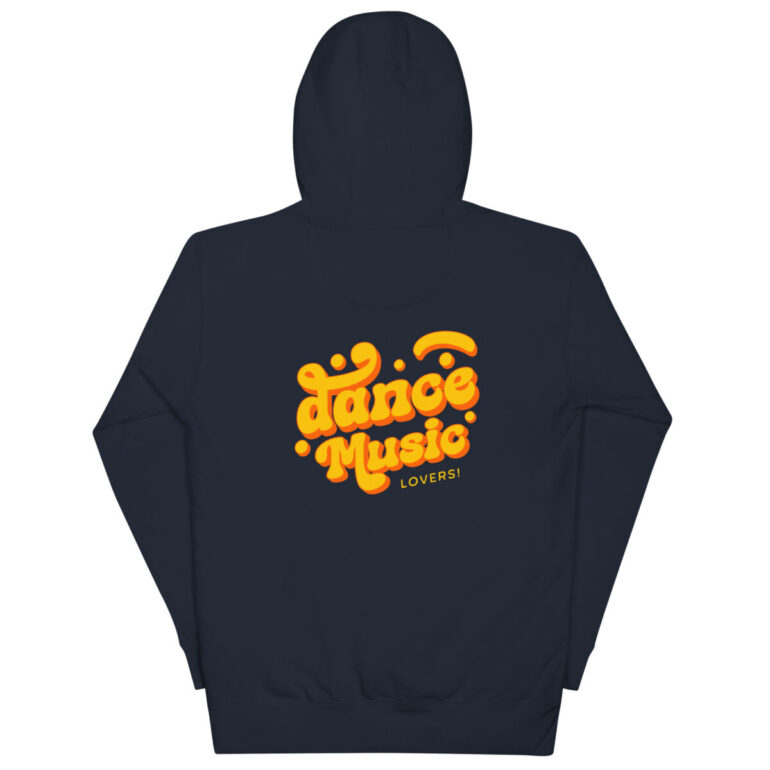 DANCE MUSIC LOVERS Unisex Hoodie - Image 4