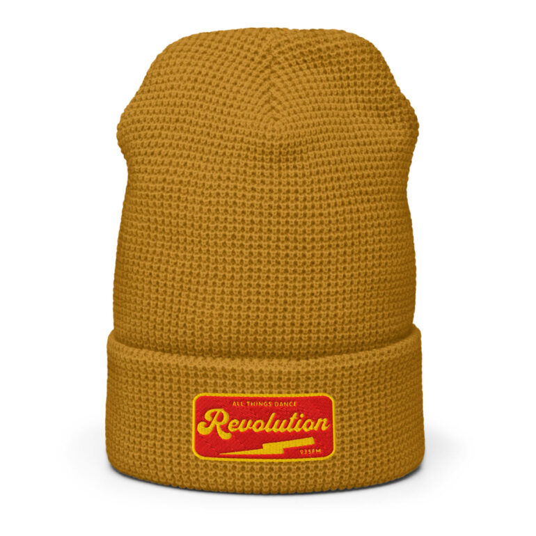 Revolution Patch Waffle beanie - Image 6