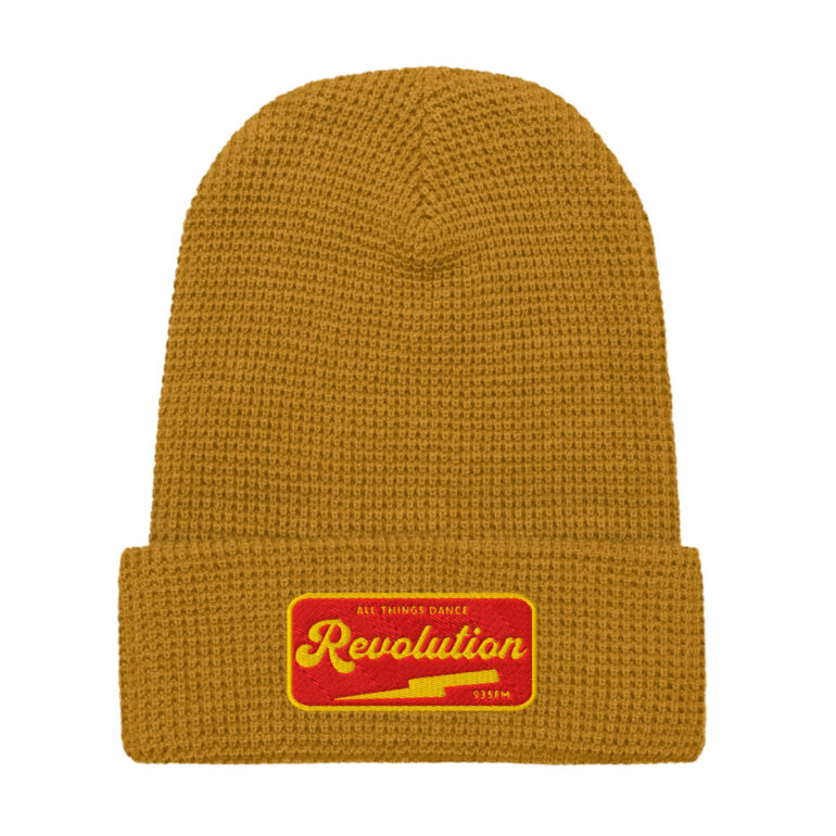Revolution Patch Waffle beanie - Image 5