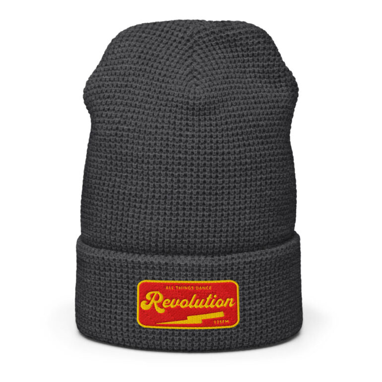 Revolution Patch Waffle beanie - Image 4