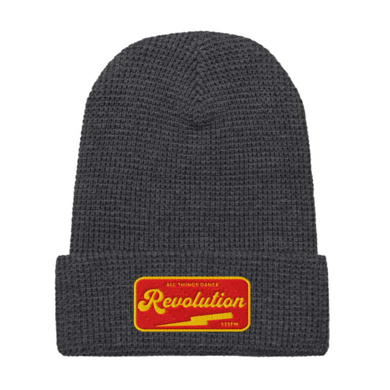 Revolution Patch Waffle beanie - Image 3