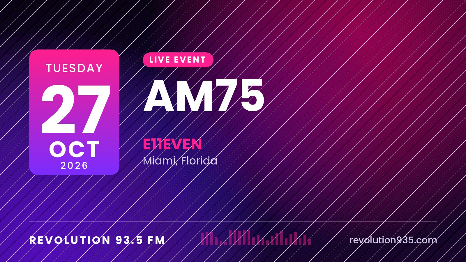 AM75 at E11EVEN