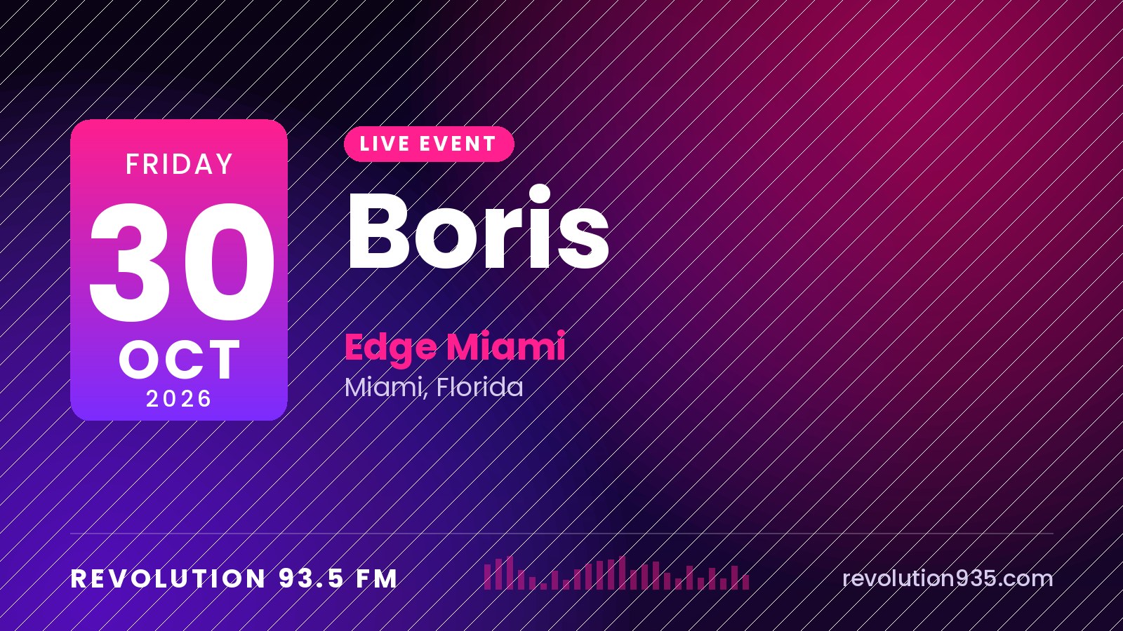Boris at Edge Miami