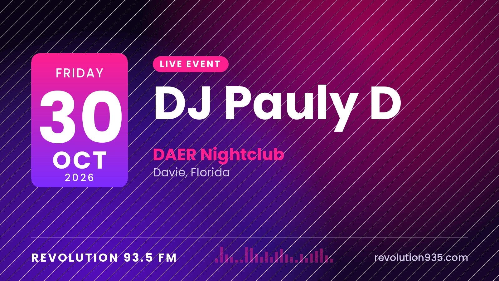 DJ Pauly D at DAER Nightclub