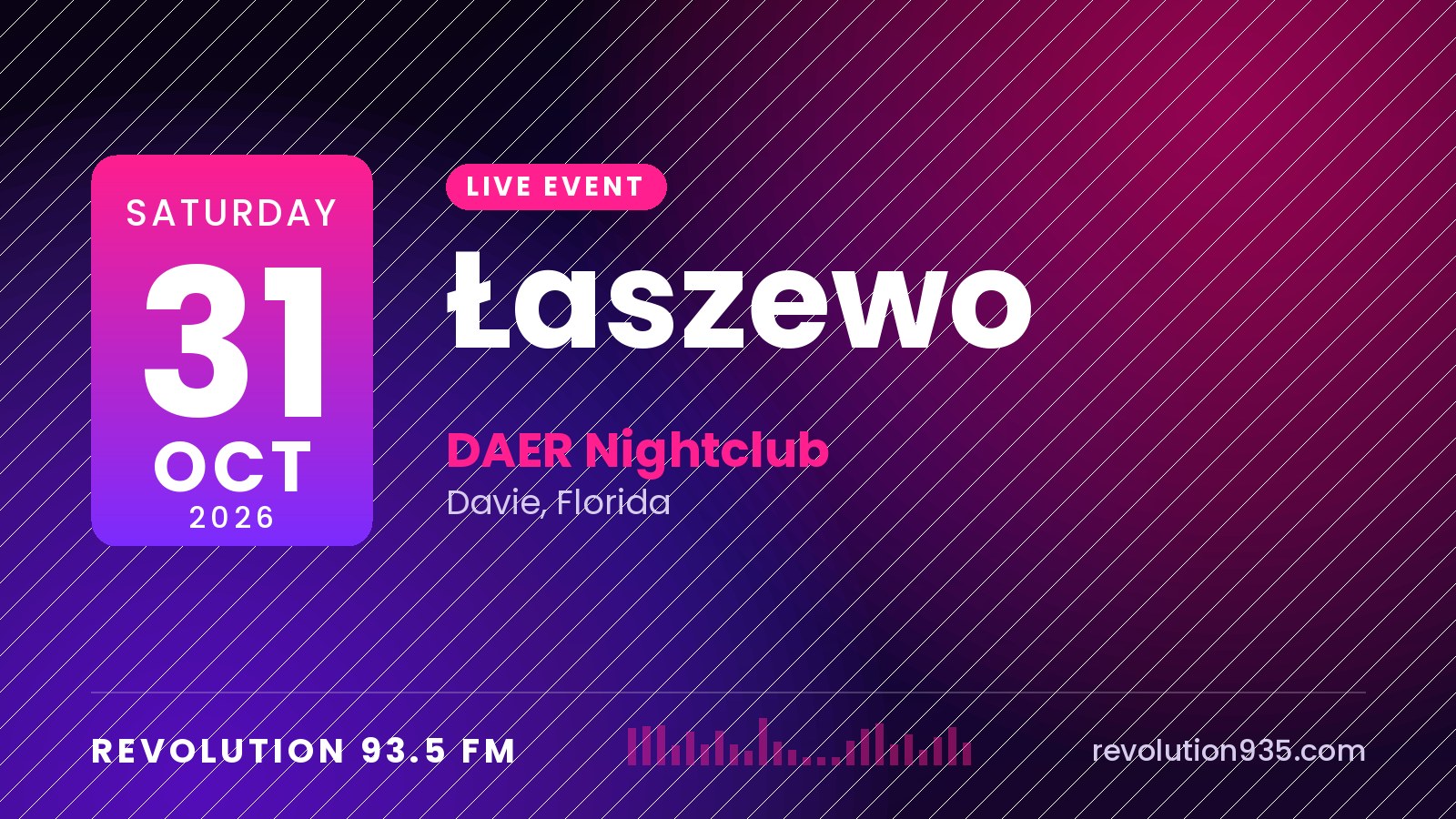 Łaszewo at DAER Nightclub