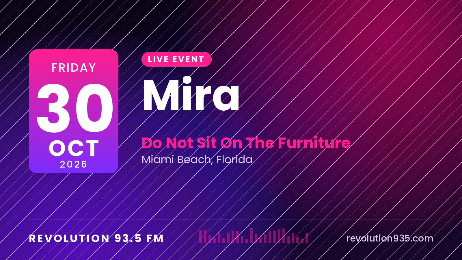 Mira at Do Not Sit On The Furniture