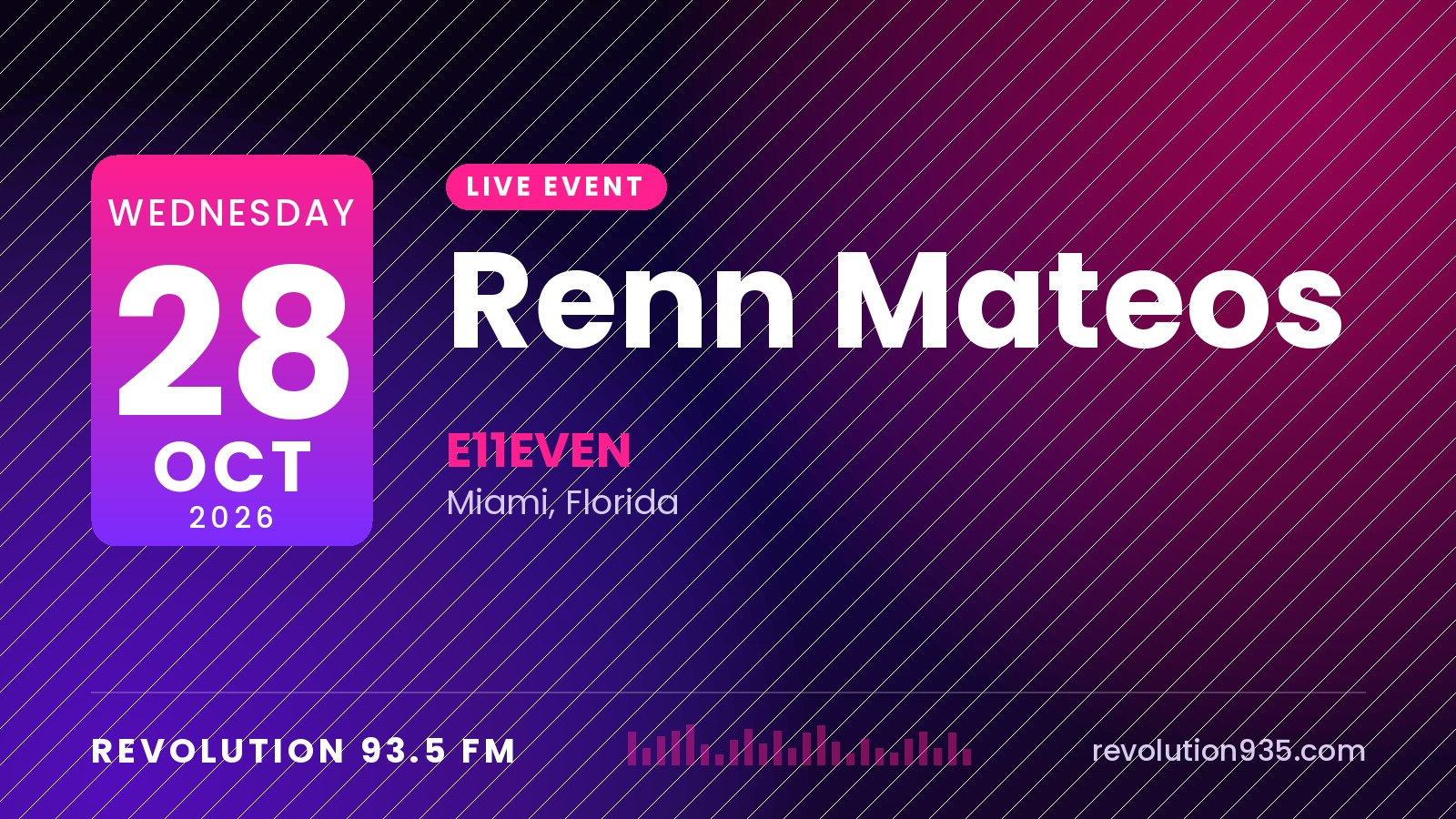 Renn Mateos at E11EVEN